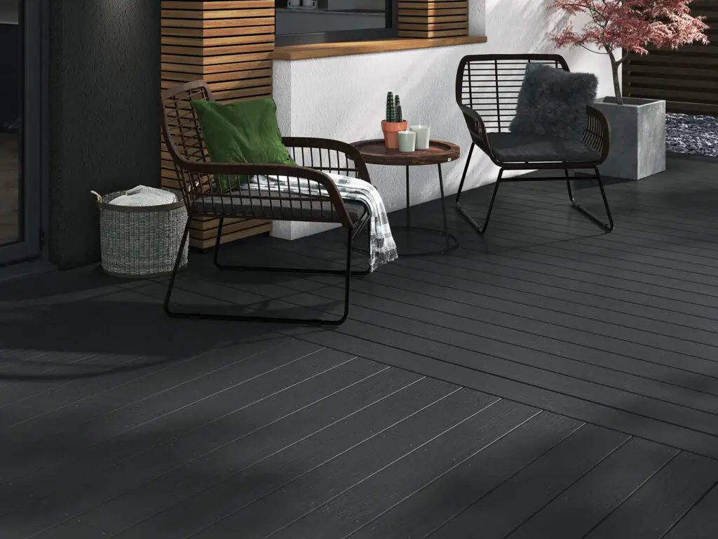 Photo of Ecodek Heritage slate grey Composite Decking
